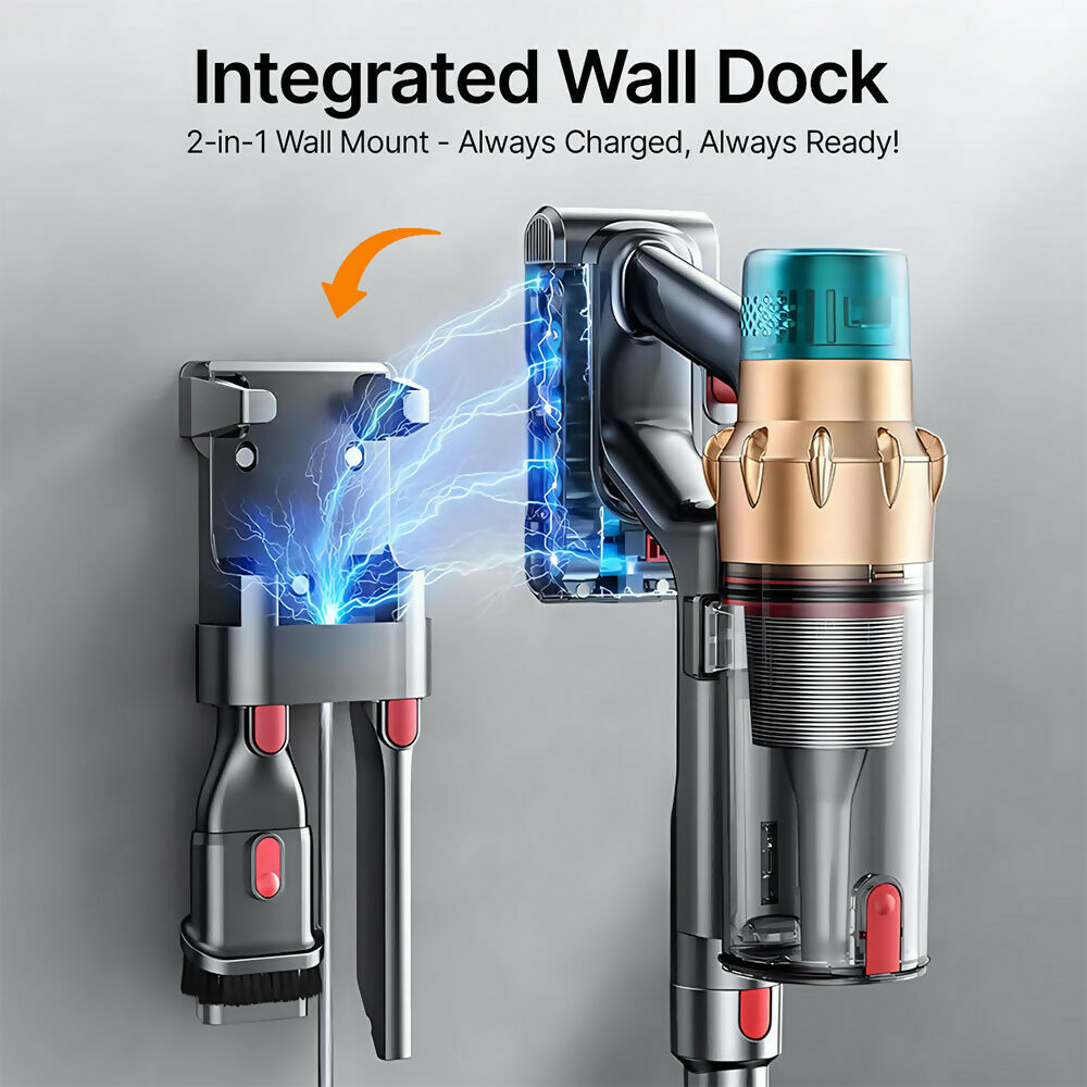 Cordless Vacuum 01 Pro – Ultra-powerful 120,000 RPM motor for exceptional performance