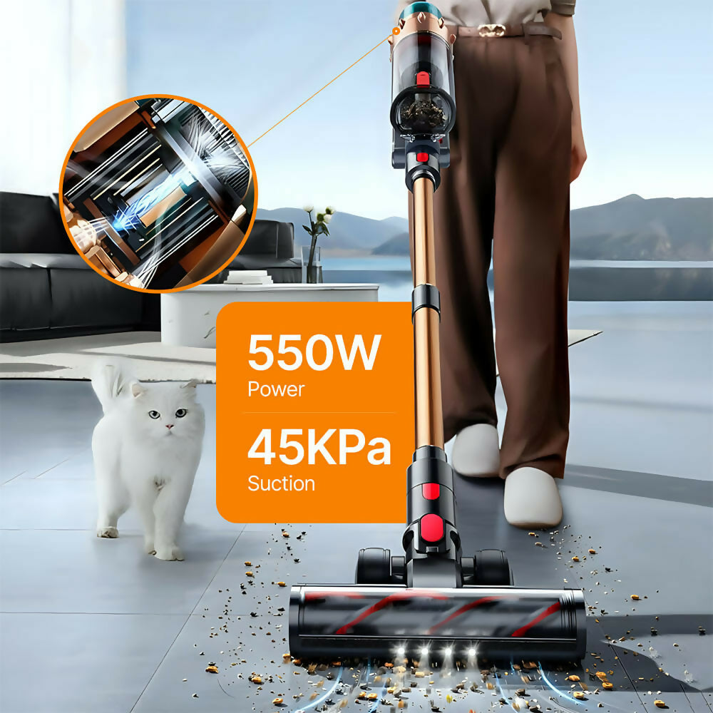 Cordless Vacuum 01 Pro – Ultra-powerful 120,000 RPM motor for exceptional performance