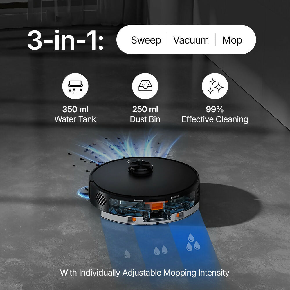 Robot Vacuum V8 Pro – Fully Automatic Cleaning with Mopping Function, Intelligent Navigation & App Control