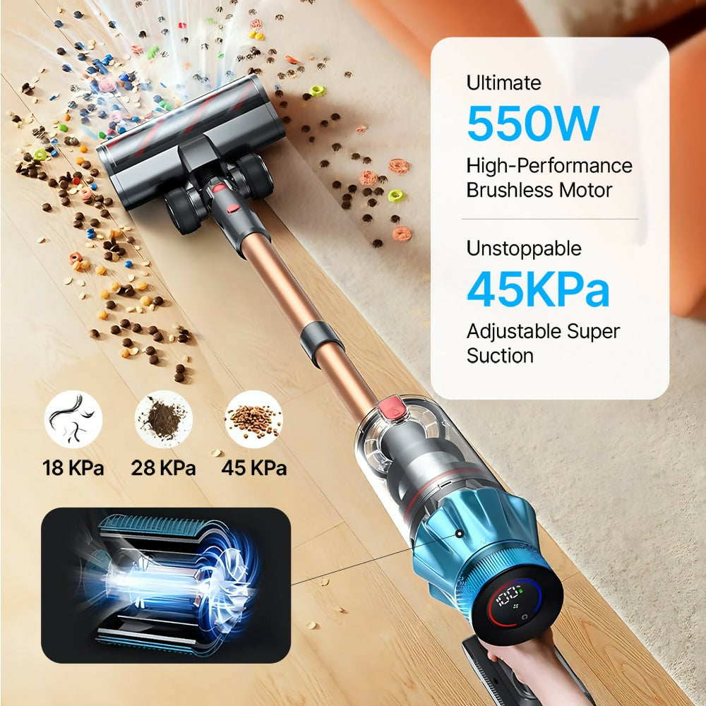 Cordless Vacuum V7 – Ultra-powerful 120,000 RPM motor for exceptional performance
