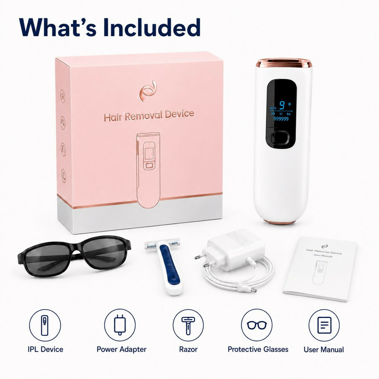 Oryzom ProSilk – IPL Technology with Cooling Function for Long-Lasting Smooth Skin