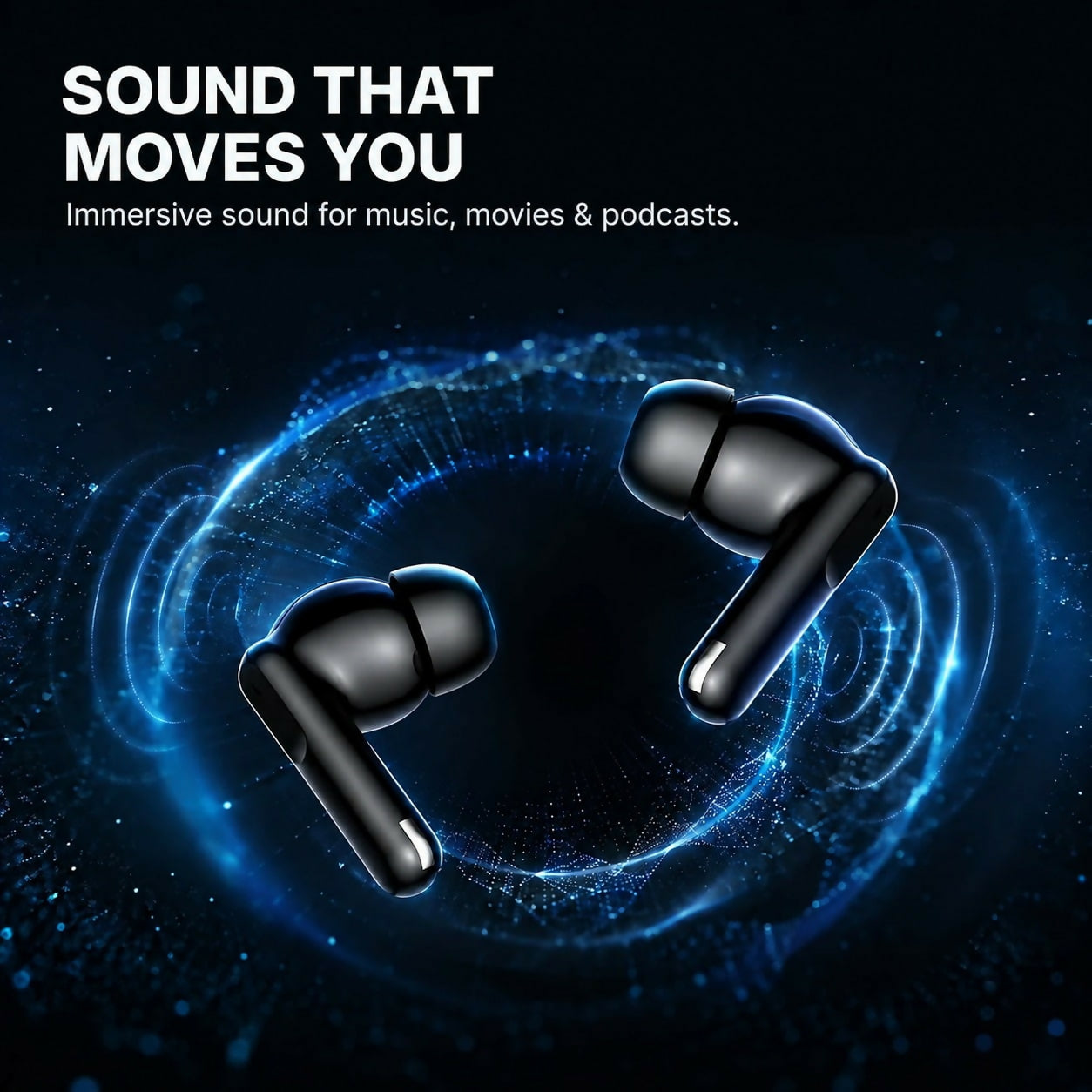 Oryzom AirBeat Ultra – Wireless Earbuds with Stereo Sound for an Immersive Listening Experience