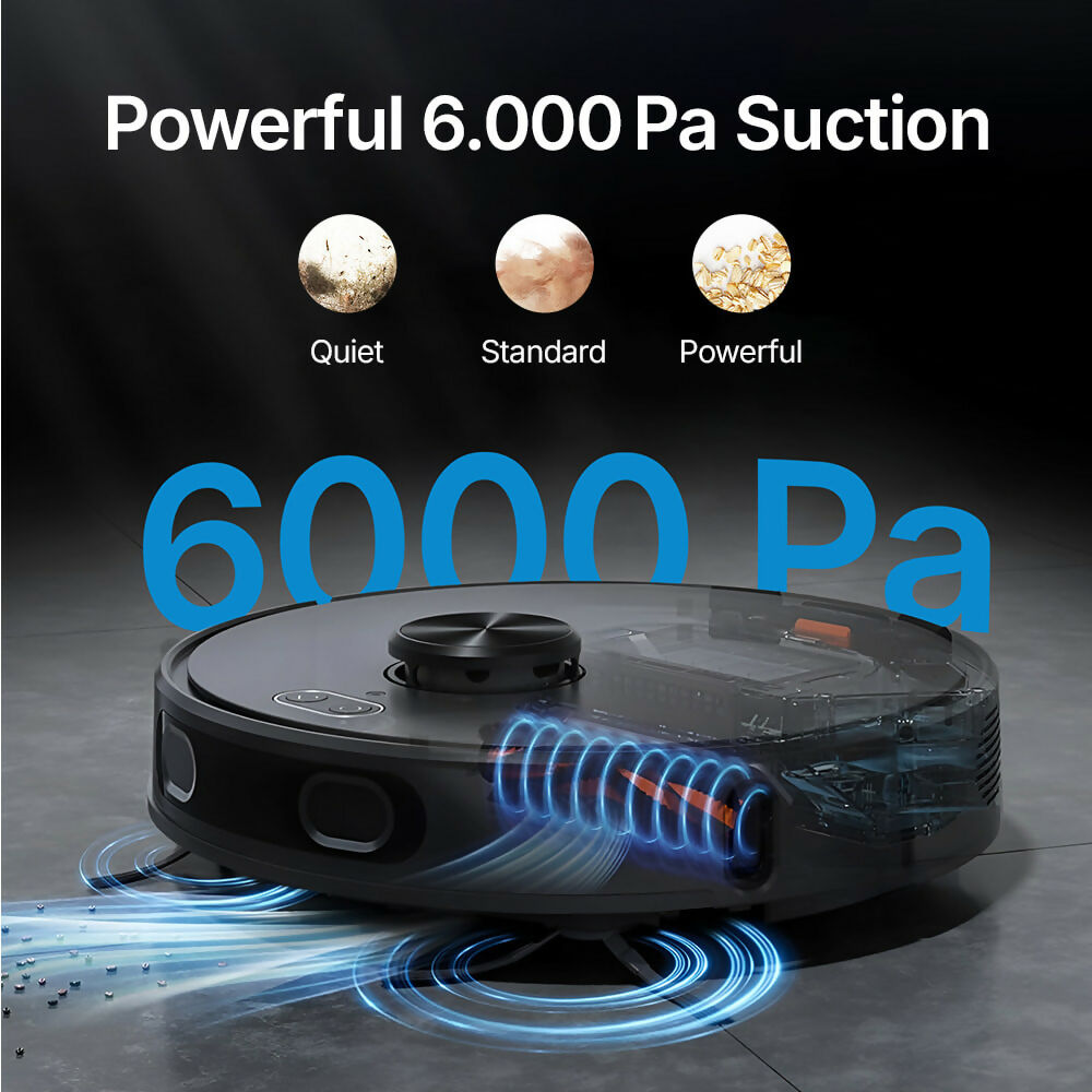 Robot Vacuum V8 Pro – Fully Automatic Cleaning with Mopping Function, Intelligent Navigation & App Control