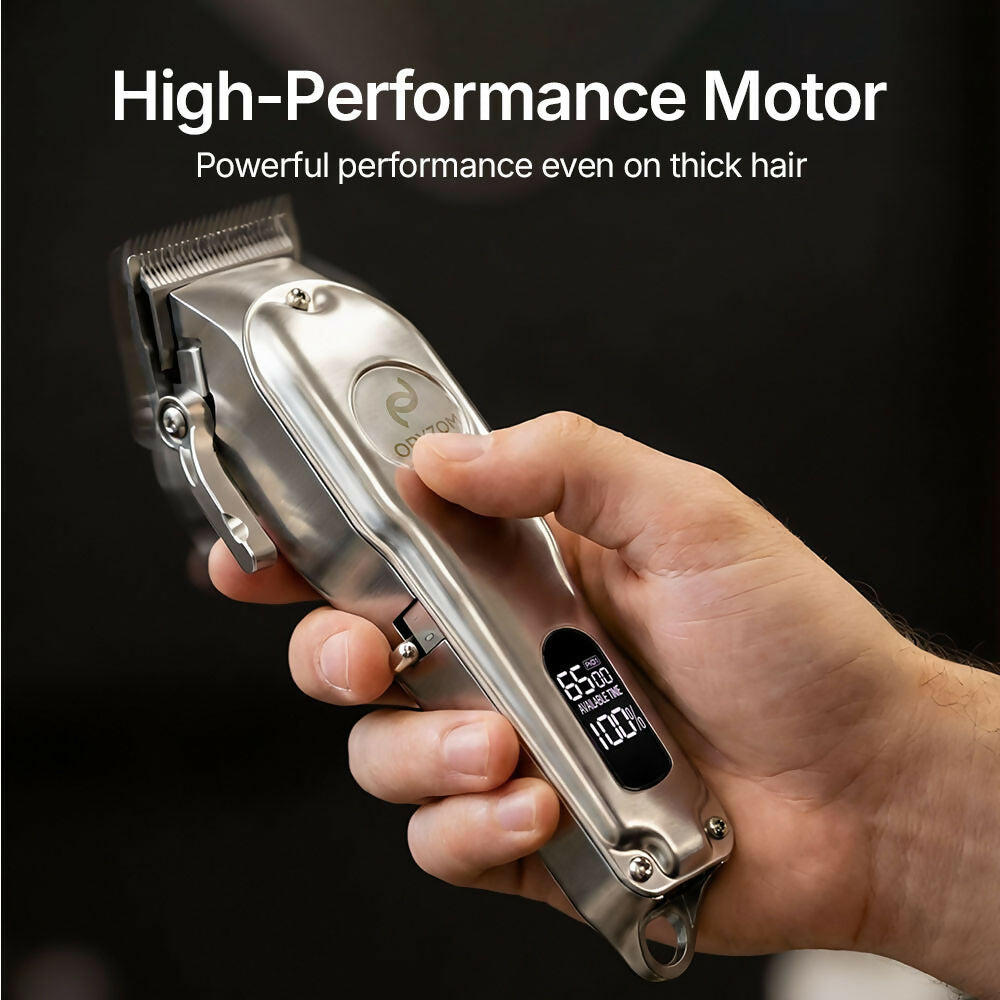 Oryzom ProClip 2.0 – Ultra-Precision Blades and a Powerful Motor for Smooth Haircuts and Beard Trims